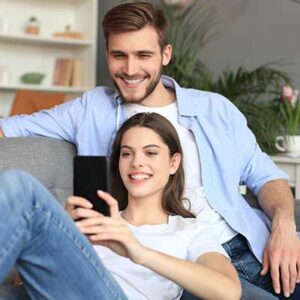 Par udfylder ægtepagt online sammen